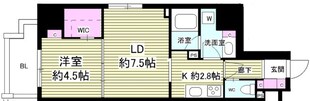 ミリアレジデンス根岸柳通りの物件間取画像